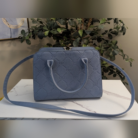 Crossi NY Blue Handbag - Picture 5 of 11
